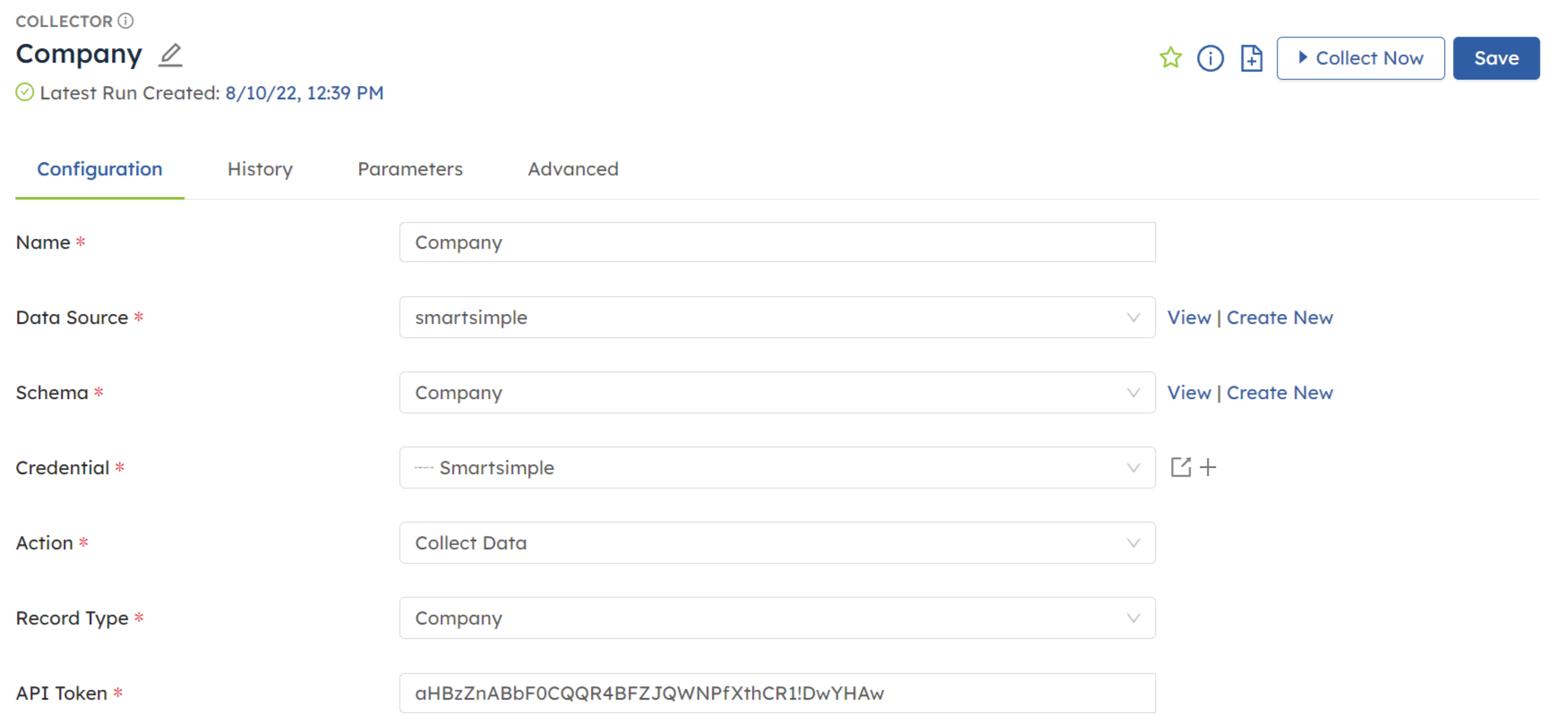 Smartsimple collectors